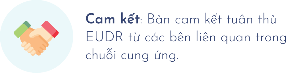 Cam kết tuân thủ EUDR